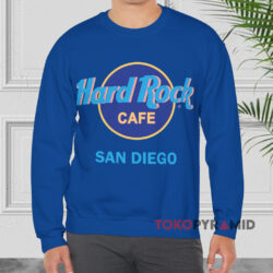 Hard Rock Cafe San Diego Shirt 3 Hard Rock Cafe San Diego Blue Sweatshirt