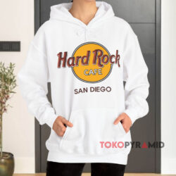 Hard Rock Cafe San Diego T-shirt 4 Hard Rock Cafe San Diego White Hoodie