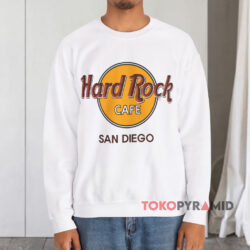 Hard Rock Cafe San Diego T-shirt 3 Hard Rock Cafe San Diego White Sweatshirt