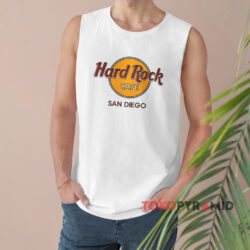 Hard Rock Cafe San Diego T-shirt 2 Hard Rock Cafe San Diego White Tank Top