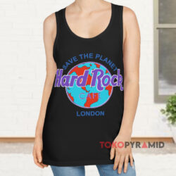 Hard Rock Cafe Save The Planet London Shirt 2 Hard Rock Cafe Save The Planet London Black Tank Top