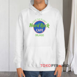 Hard Rock Cafe Save The Planet Orlando Shirt 4 Hard Rock Cafe Save The Planet Orlando White Hoodie