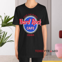 Hard Rock Cafe Save The Planet Osaka Black T shirt