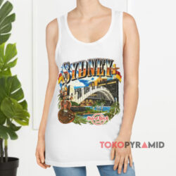 Vintage Hard Rock Cafe Sydney Australia Shirt 2 Hard Rock Cafe Sydney Australia White Tank Top