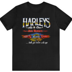 Harley Davidson 80s Harleys And Jack Daniels T-shirt 5 Harley Davidson 80s Harleys And Jack Daniels T shirt