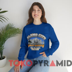 Harley-Davidson Alamo City San Antonio Texas T-shirt 3 Harley Davidson Alamo City San Antonio Texas T shirt Blue Sweatshirt