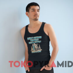 Harley Davidson Farthest North Outpost Fairbanks Alaska T shirt Black TankTop