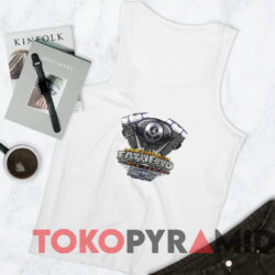 Harley Davidson Fathead Twin Cam 88 T shirt White TankTop