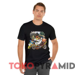 Harley Davidson Foghorn Leghorn Looney Tunes T shirt Black T shirt