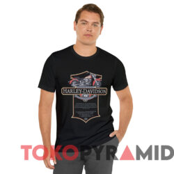 Harley Davidson Heritage Softail Collectors Edition T shirt Black T shirt