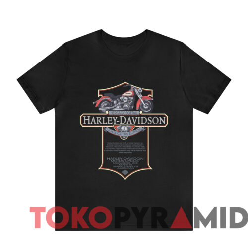 Harley Davidson Heritage Softail Collectors Edition T shirt Black T shirt Harley Davidson Heritage Softail Collectors Edition T shirt Black T shirt