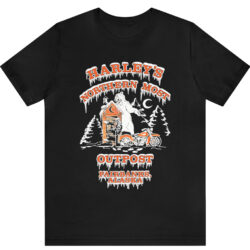 Harley Davidson Northern Most Outpost Fairbanks Alaska T-Shirt 5 Harley Davidson Northern Most Outpost Fairbanks Alaska T shirt