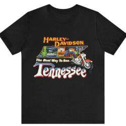 Harley Davidson The Best Way To See Tennessee T-shirt 5 Harley Davidson The Best Way To See Tennessee T shirt
