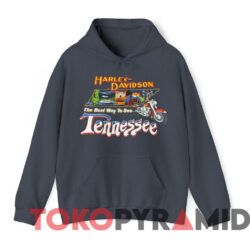 Harley Davidson The Best Way To See Tennessee T-shirt 2 Harley Davidson The Best Way To See Tennessee T shirt Dark Heather Hoodie