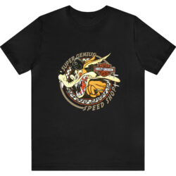 Harley Davidson Wile E Coyote Looney Tunes T-Shirt 5 Harley Davidson Wile E Coyote Looney Tunes T shirt