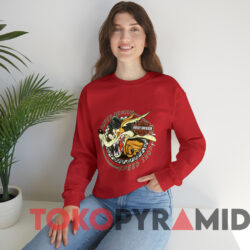 Harley Davidson Wile E Coyote Looney Tunes T-Shirt 3 Harley Davidson Wile E Coyote Looney Tunes T shirt Red Sweatshirt