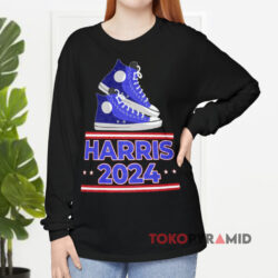 Harris 2024 Vote President Kamala Election Sneakers Meme Shirt 4 Harris 2024 Vote President Kamala Election Sneakers Meme Long sleeved