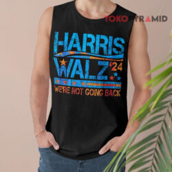 Harris Walz 24 We're Not Going Back Tank Top