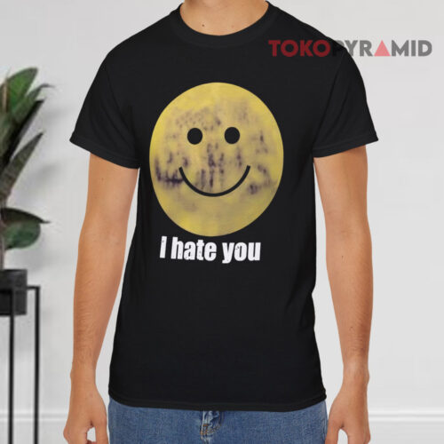 Harry Styles I Hate You Black T shirt