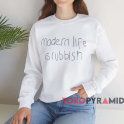 Harry Styles Modern Life Is Rubbish T shirt White Sweatshirt