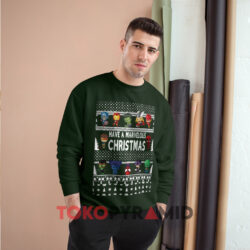Have A Marvelous Christmas Sweatshirt 3 Have A Marvelous Ugly Christmas Green Sweatshirt