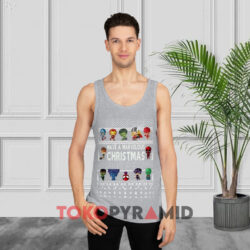 Have A Marvelous Christmas Sweatshirt 2 Have A Marvelous Ugly Christmas Grey Tank Top
