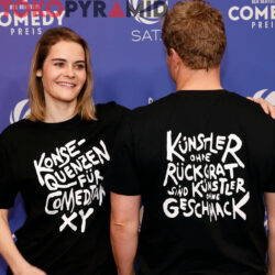 Hazel Brugger Luke Mockridge Shirt Comedian XY