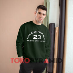 Helene Fischer Weiss Motiv Tour 23 Shirt 3 Helene Fischer Weiß Motiv Tour 23 Green Sweatshirt
