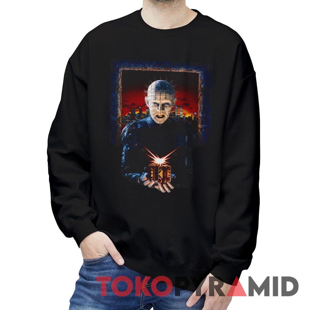 Hellraiser 3 Hell On Earth Poster Sweatshirt Hellraiser 3 Hell On Earth Poster Sweatshirt