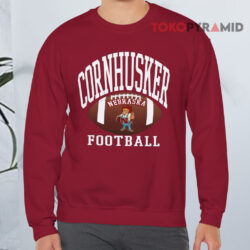 Herbie Husker Nebraska Cornhusker Football Red Sweatshirt