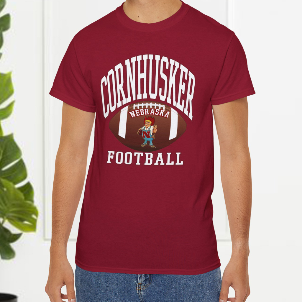 Herbie Husker Nebraska Cornhusker Football Red T shirt Herbie Husker Nebraska Cornhusker Football Red T shirt