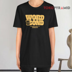 H&M Word Is Bond Shirt 1 H&m Word Is Bond Black T shirt