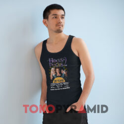 Hocus Pocus 2 28 Years Signatures Shirt Thank You For The Memories 2 Hocus Pocus 2 28 Years Signatures Thank You For The Memories Black Tank Top