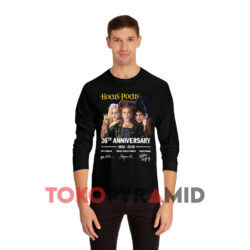 Hocus Pocus 26th Anniversary 1993 2023 Signatures Black Long sleeved