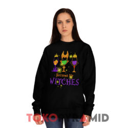 Hocus Pocus Bottoms Up Witches Shirt 2 Hocus Pocus Bottoms Up Witches Black Sweatshirt