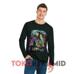 Hocus Pocus Halloween Sanderson Sisters T-shirt 4 Hocus Pocus Halloween Sanderson Sisters Black Long sleeved