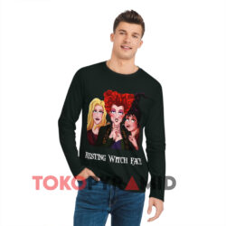 Hocus Pocus Resting Witch Face Shirt 3 Hocus Pocus Resting Witch Face Black Long sleeved