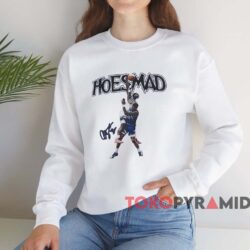 Hoes Mad Anthony Edwards Shirt 3 Hoes Mad Anthony Edwards Minnesota Timberwolves Signature Shirt White Sweatshirt