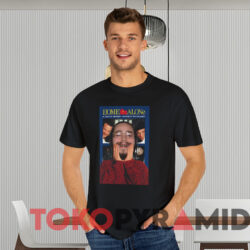 Home Alone Post Malone Poster T shirt Black T shirt