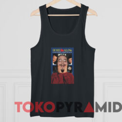 Home Alone Post Malone Poster T-shirt 4 Home Alone Post Malone Poster T shirt Black TankTop
