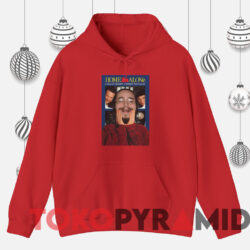 Home Alone Post Malone Poster T-shirt 3 Home Alone Post Malone Poster T shirt Red Hoodie