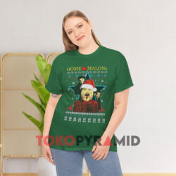 Home Malone Ugly Christmas Green T shirt