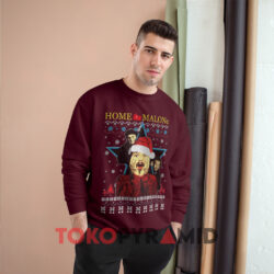 Home Malone Ugly Christmas Red Sweatshirt