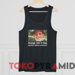 Hostage Now In Gaza Oded Lifshitz T-Shirt 4 Hostage Now In Gaza Oded Lifshitz Journalist And Peace Activist T shirt Black TankTop