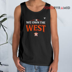 Houston Astros 2024 We Own The Al West Division Champions Tank Top