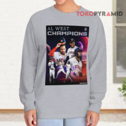 Houston Astros Al West Champions Long sleeved