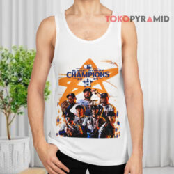 Houston Astros Mlb The 2024 American League West Champions Tank Top