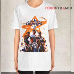 Houston Astros Mlb The 2024 American League West Champions White T shirt