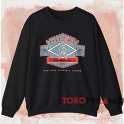 Houston Oilers AFC National Football League Shirt 3 Houston Oilers Afc National Football League Shirt Black Sweatshirt