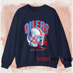 Houston Oilers Central Division Helmet Shirt 3 Houston Oilers Central Division Helmet Shirt Navy Sweatshirt